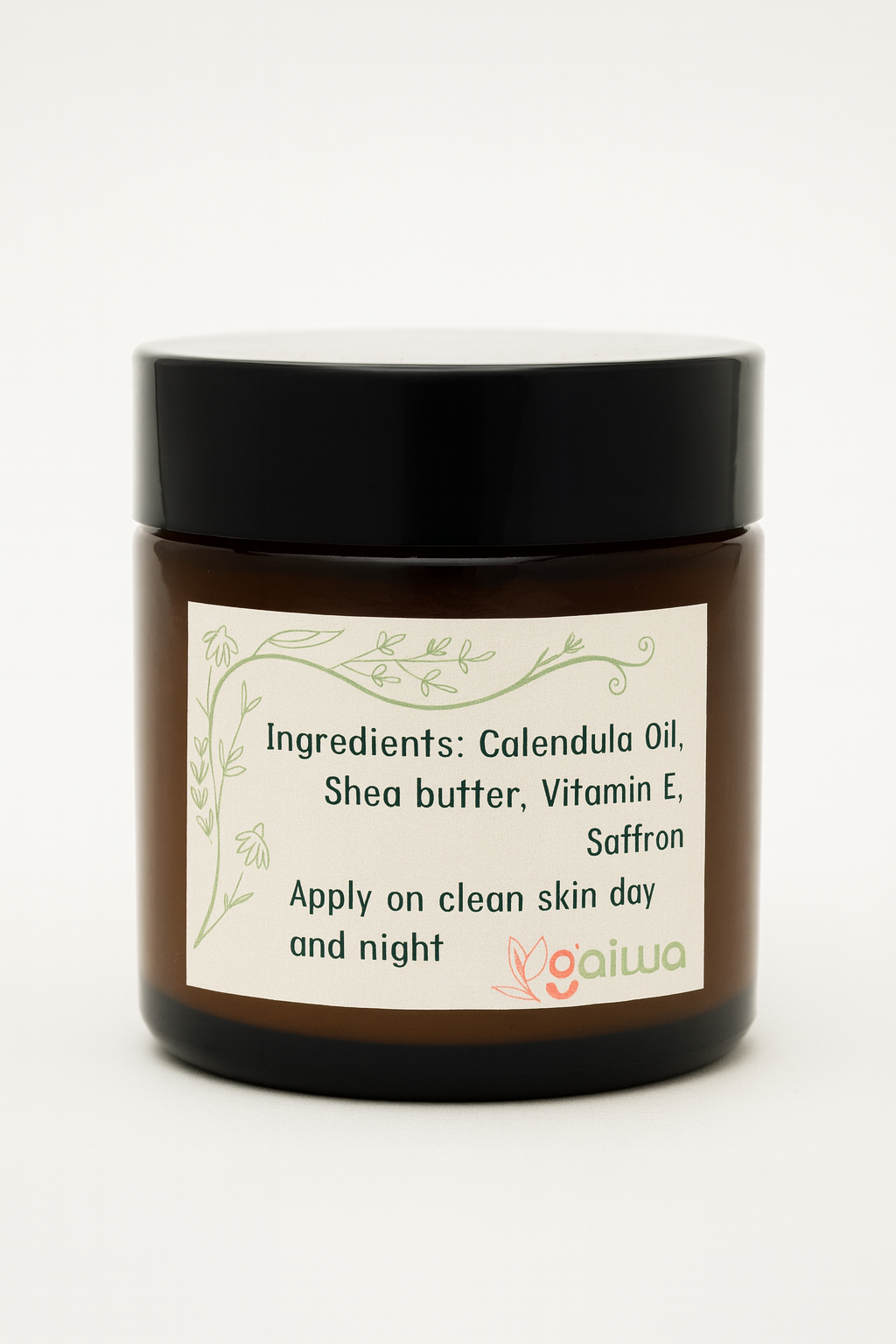 Calendula Organic Face Cream - Healing anti-aging moisturizing
