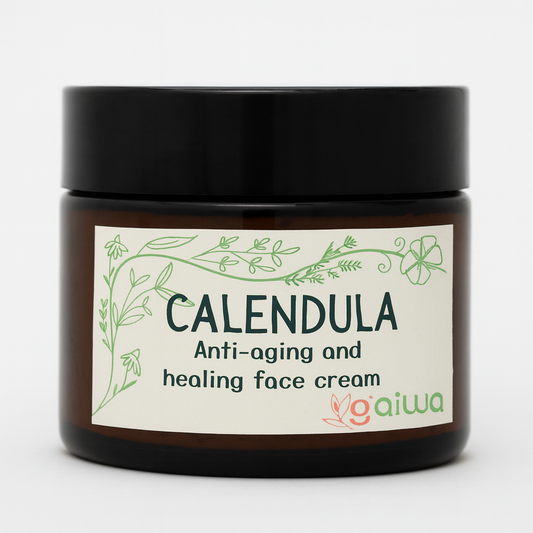 Calendula Organic Face Cream -  Healing anti-aging moisturizing