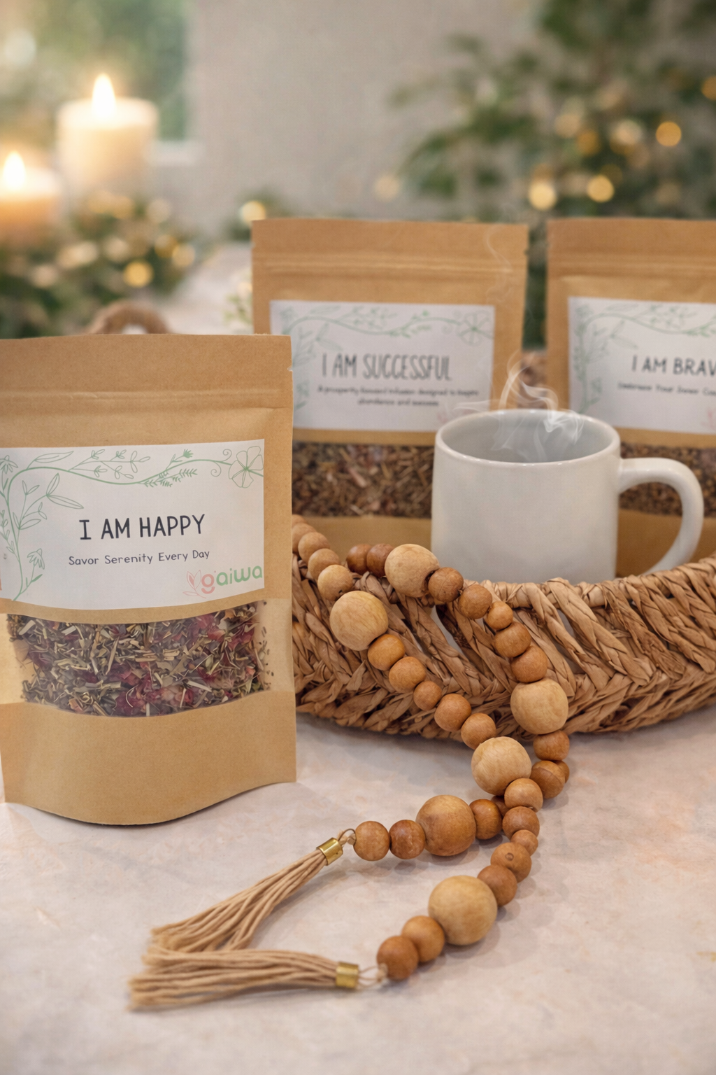 Organic Herbal Intentions Tea - 100% Organic and Natural